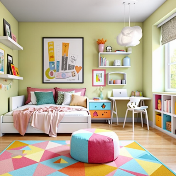 Modern kids bedroom 3