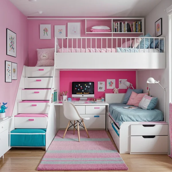 Modern kids bedroom 2